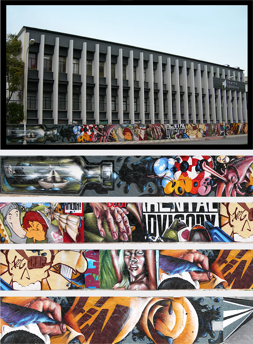 Mural Teatro C&aacute;novas